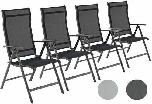 Gartenstuhl 4 set - gartenstuhl, 1/2/4