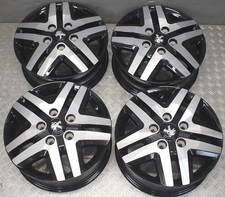 4x Alufelgen 16 Zoll Peugeot