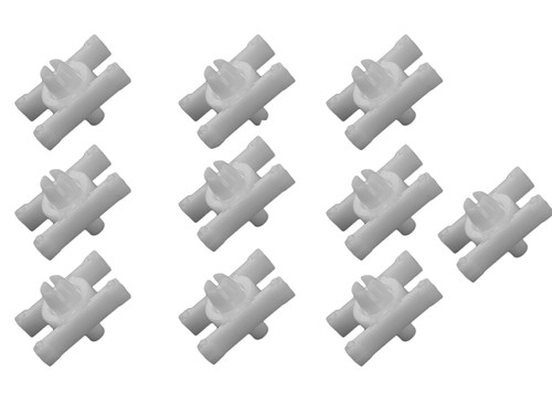 10x zierleistenclip - 10x,