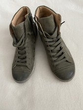 Lloyd Damen High Top Sneaker Boots Stiefeletten Gr. 6 1/5, 6,5 Leder Swarovski 