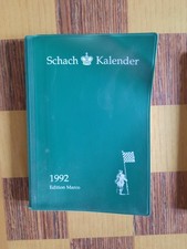Schachkalender 1992 Edition Marco