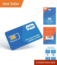 Flexible Prepaid SIM Card: 4G