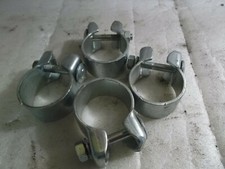 4x Universal Rohr-Klemmschellen Auspuffschellen Ø 42,5mm PKW Oldtimer (FG77)
