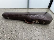 Vintage Alligator Violine Geige Etui Kasten Koffer  Violin Case Zubehör