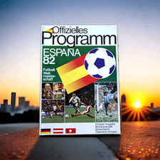 Offizielles Programm WM 1982 España mit allen National-Teams ohne Eintragungen