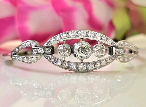 Art deco armband 50ct - armband, 3.50ct