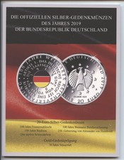 Münzfolder 20 €uro Silber