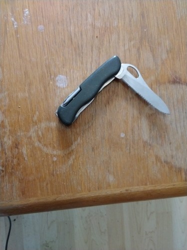 Einhand taschenmesser - bw,