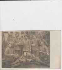Foto AK WK1 - Striegau Strzegom Niederschlesien Deutsche Soldaten Gruppenbild