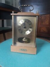Weimar Quartz Kaminuhr-Tischuhr mit Pendel   ehem. DDR