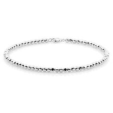 925 Sterling Silber Würfelkette Armband 2,5mm SIlver Damen Herren