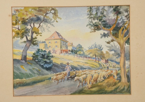 Schafherde kleines - (2), |
