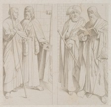 Heiligengruppe mit vier