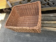 Weidenkorb "Klassisch" rechteckig,  T 50cm x B 45cm x H 26cm