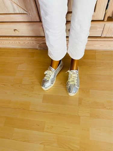 Replay espadrilles silber mit - replay,