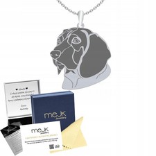 Silberkette Bayerischer Gebirgsschweisshund 925 Gravur Gratis Schmuck Geschenk