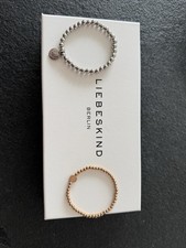 Liebeskind Armband Armkette 2 Stück Gold Silber -top Zustand 