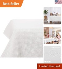 Tischdecke Leinenoptik