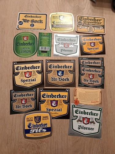 Bieretiketten einbecker - ☆☆bieretiketten,