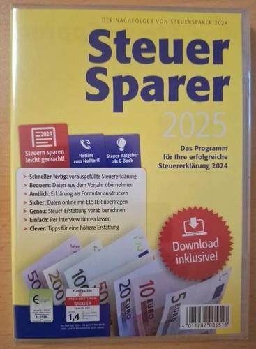 Steuer sparer 2025 für - steuer, das