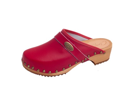 Clogers holzclogs damen rot - damen,