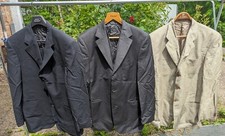 3 Luxus Sakkos GIORGIO ARMANI, JOOP, HUGO BOSS Sakko+Weste 52/54/56