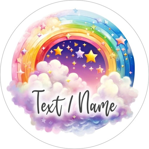 Regenbogen tortenaufleger - regenbogen,