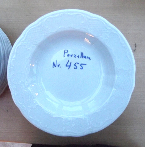 Porzellan 455 essteller - porzellan, 455,