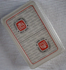 Skatspiel/Brauerei SEIT 1890 TRIERER LÖWENBRÄU "edelpils" F.X. SCHMID anno 1975