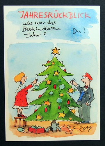 Cartoon postkarte von - (2),