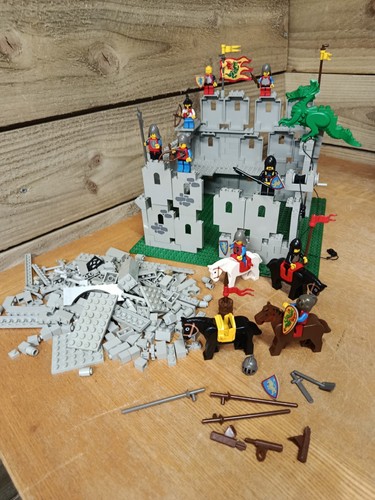 Vintage lego castle wandtafel - vintage,