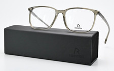 RODENSTOCK Germany Brille R5360 C 140 Glanz Grüngrau Rechteckig Eco Leicht Large
