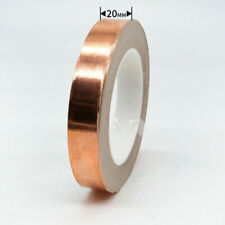 20M 25M Kupferband Kupferfolie Klebeband Selbstklebend Abschirm Schneckenband DE