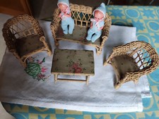 50er Jahre Puppenmöbel mit 2