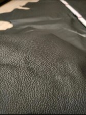 Lederstück vom Rind |  250x30cm | dunkelgrau | Polsterleder Lederreste 