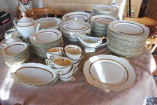 Kaffeeservice 12 Personen neu und Speiseservice Porcelane de Sologne Lamotte