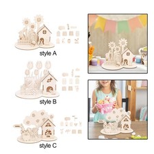 3D-Holzpuzzle Ostereier