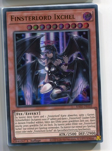 Finsterlord ixchel - yu-gi-oh!,