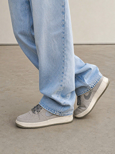 Nike air force low wildleder - 1,