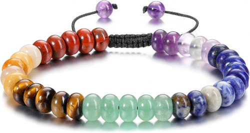 Chakra armband edelstein - 7,