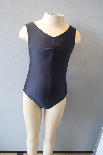 Schwarzes lycra gerafftes - schwarzes,