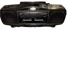 JVC PC-W333 Super-Bass Boombox Ghettoblaster Kassette/CD (extern)/Tuner