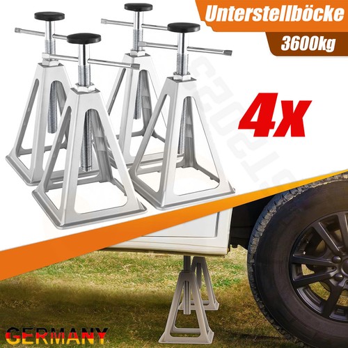4stk alu stützböcke 3600kg - 4stk.,