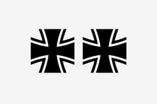 2x Bundeswehr Logo BW Eisernes
