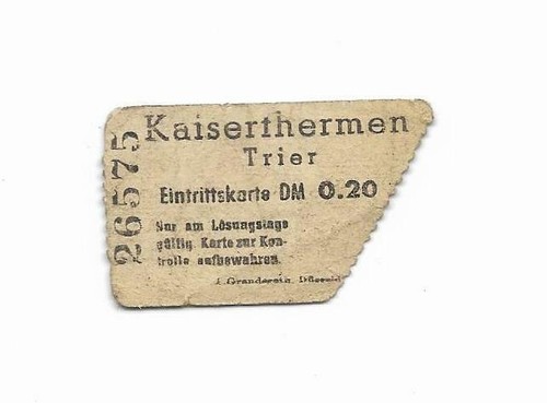 Kaiserthermen trier - kaiserthermen,