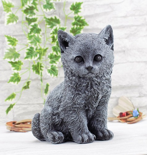 Steinfigur katze 213 - steinfigur,