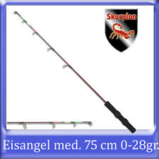 SK EISANGEL ANGEL/RUTE MEDIUM AKTION 75cm 0-28 gr. EISANGELN FLUOFARBENDE SPITZE