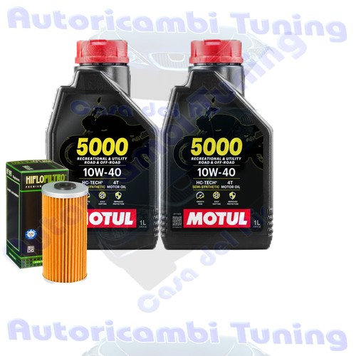 Inspektionskit öl motul 5000 - Öl,