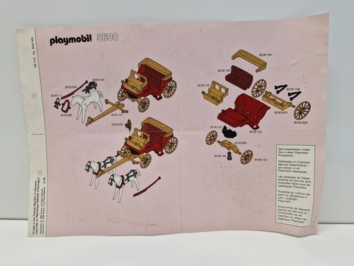 Playmobil 5600 rosa serie - playmobil,