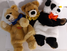 Steiff Handpuppen Bären,  1991  - 1997, Art.Nr. 252006, 253522, 253539